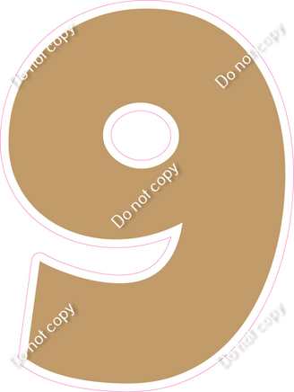 LG 23.5" Individuals - Flat Khaki 9