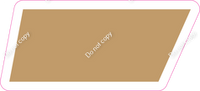 LG 23.5" Individuals - Flat Khaki Dash