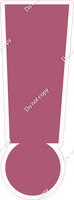 LG 23.5" Individuals - Flat Mauve !