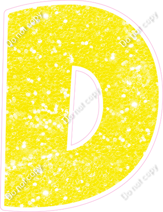 LG 23.5" Individuals - Lemon Sparkle D