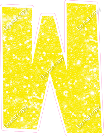 LG 23.5" Individuals - Lemon Sparkle W