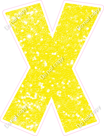 LG 23.5" Individuals - Lemon Sparkle X