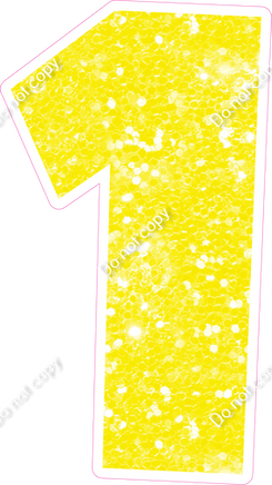 LG 23.5" Individuals - Lemon Sparkle 1