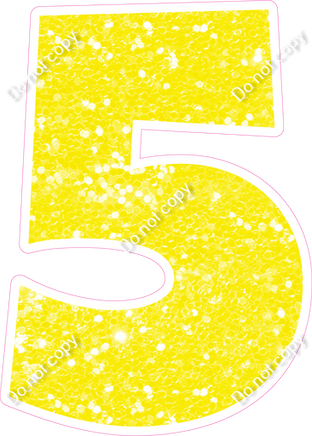 LG 23.5" Individuals - Lemon Sparkle 5