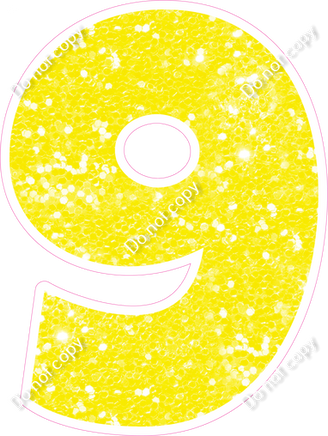 LG 23.5" Individuals - Lemon Sparkle 9
