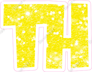 LG 23.5" Individuals - Lemon Sparkle TH