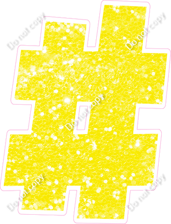 LG 23.5" Individuals - Lemon Sparkle #