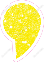 LG 23.5" Individuals - Lemon Sparkle Apostrophe