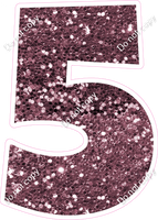 LG 23.5" Individuals - Mauve Sparkle 5