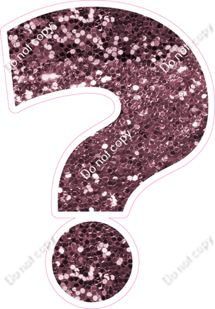 LG 23.5" Individuals - Mauve Sparkle ?