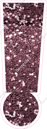 LG 23.5" Individuals - Mauve Sparkle !
