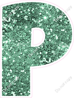 LG 23.5" Individuals - Sea Foam Sparkle P