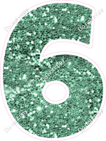 LG 23.5" Individuals - Sea Foam Sparkle 6