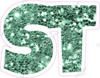 LG 23.5" Individuals - Sea Foam Sparkle ST