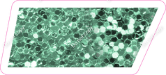 LG 23.5" Individuals - Sea Foam Sparkle Dash