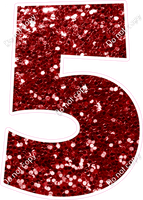 30" Individuals - Crimson Sparkle
