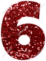 30" Individuals - Crimson Sparkle