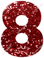 30" Individuals - Crimson Sparkle