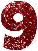 30" Individuals - Crimson Sparkle