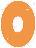 30" Individuals - Flat Amber