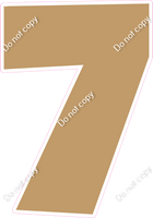 30" Individuals - Flat Khaki