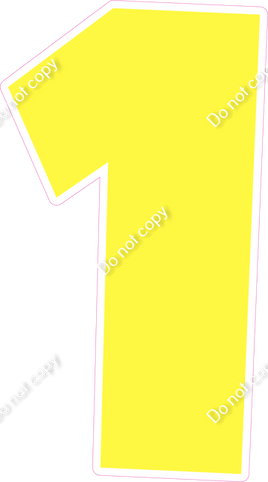 30" Individuals - Flat Lemon