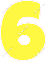 30" Individuals - Flat Lemon