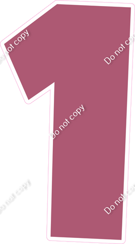 30" Individuals - Flat Mauve