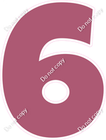 30" Individuals - Flat Mauve