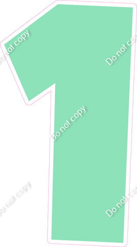 30" Individuals - Flat Sea Foam