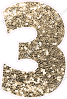 30" Individuals - Khaki Sparkle