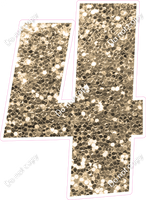 30" Individuals - Khaki Sparkle