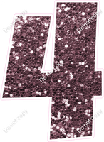 30" Individuals - Mauve Sparkle