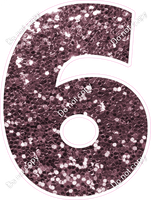 30" Individuals - Mauve Sparkle