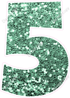 30" Individuals - Sea Foam Sparkle