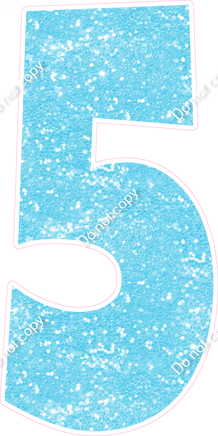 LG 47" Individuals - Sparkle Baby Blue 5