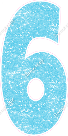 LG 47" Individuals - Sparkle Baby Blue 6