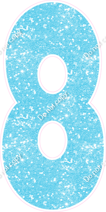 LG 47" Individuals - Sparkle Baby Blue 8