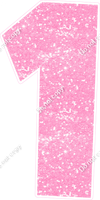 LG 47" Individuals - Sparkle Baby Pink 1