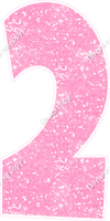 LG 47" Individuals - Sparkle Baby Pink 2