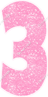 LG 47" Individuals - Sparkle Baby Pink 3