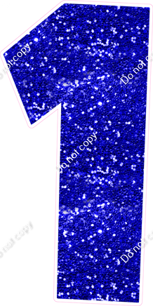 LG 47" Individuals - Sparkle Blue 1
