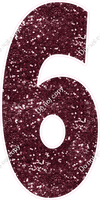LG 47" Individuals - Sparkle Burgundy 6