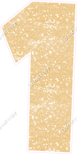 LG 47" Individuals - Sparkle Champagne 1
