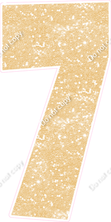 LG 47" Individuals - Sparkle Champagne 7