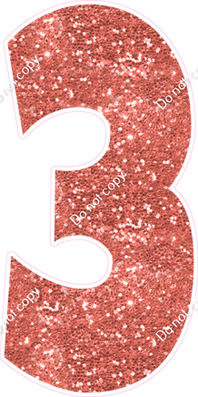 LG 47" Individuals - Sparkle Coral 3