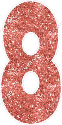 LG 47" Individuals - Sparkle Coral 8