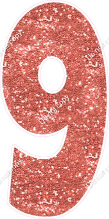 LG 47" Individuals - Sparkle Coral 9