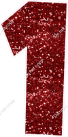 LG 47" Individuals - Sparkle Crimson 1
