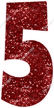 LG 47" Individuals - Sparkle Crimson 5